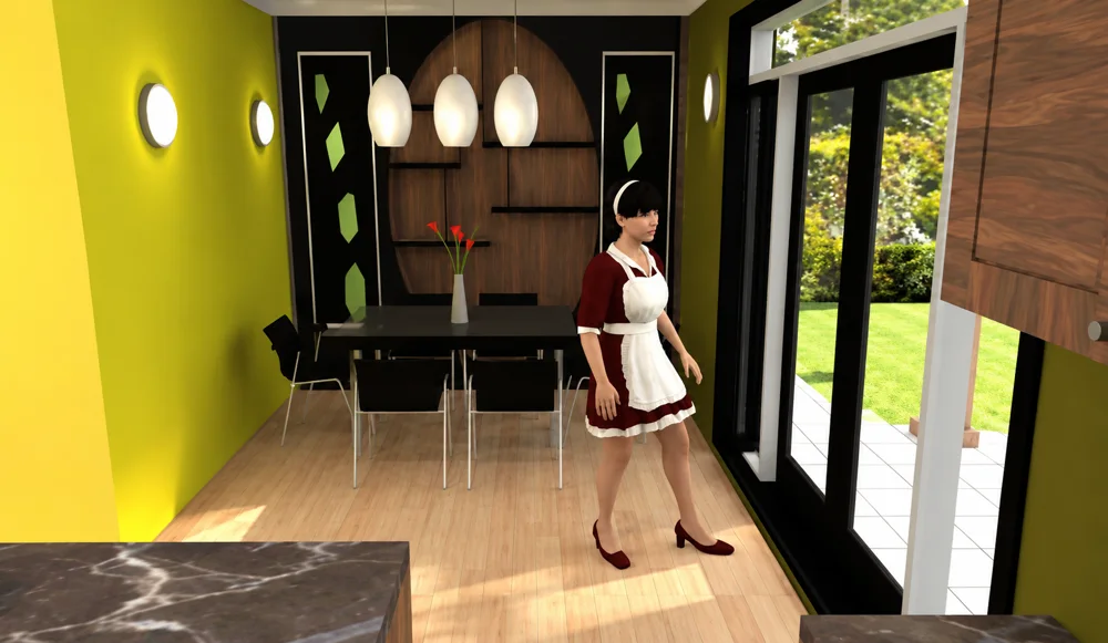 Kitchen Interior Visualisation
