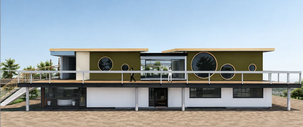 Residential exterior visualisation